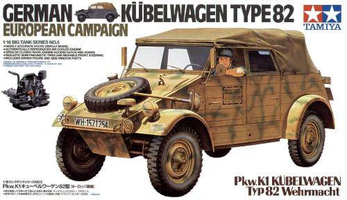 Tamiya 1:16 German Kubelwagen European Campaign