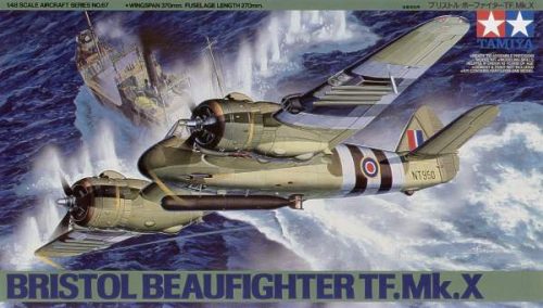 Tamiya 1:48 Bristol Beaufighter TF Mk.X repülő makett