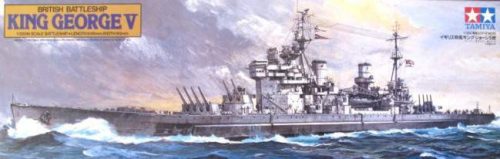 Tamiya 1:350 HMS King George V hajó makett