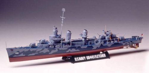 Tamiya 1:350 USS Fletcher DD445 hajó makett