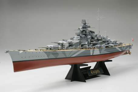 Tamiya 1:350 Tirpitz German Battleship hajó makett
