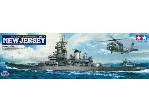 Tamiya 1:350 USS New Jersey hajó makett