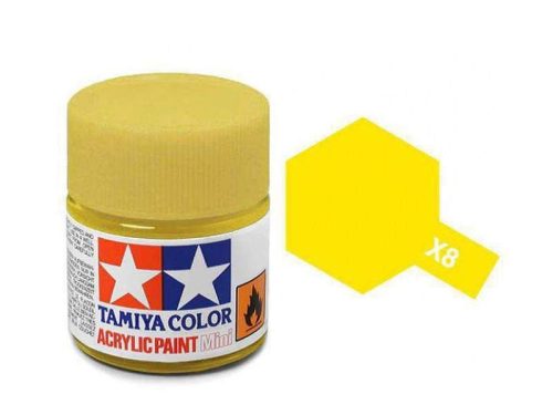 Tamiya mini acrylic X-8 Lemon Yellow