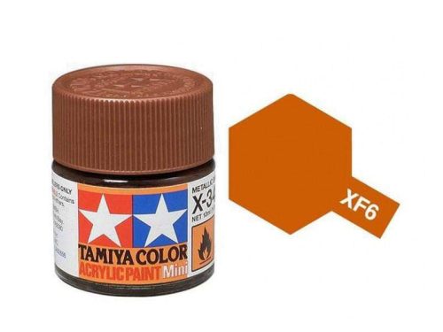 Tamiya mini acrylic XF-6 Copper