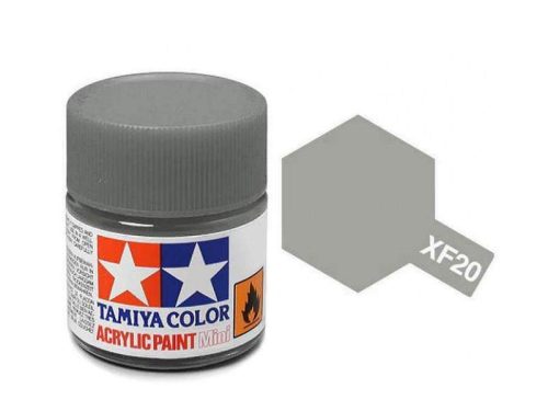 Tamiya mini acrylic XF-20 Medium Grey