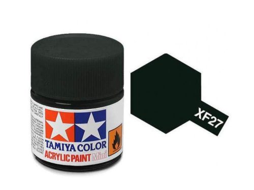 Tamiya mini acrylic XF-27 Black Green