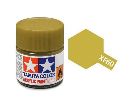 Tamiya mini acrylic XF-60 Dark Yellow