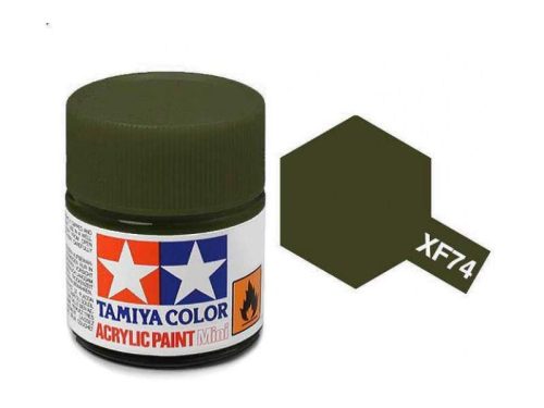 Tamiya mini acrylic XF-74 Olive Drab