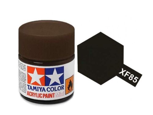 Tamiya mini acrylic XF-85 Rubber Black