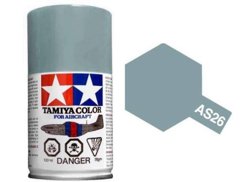 Tamiya Spray AS-26 Light Ghost Grey
