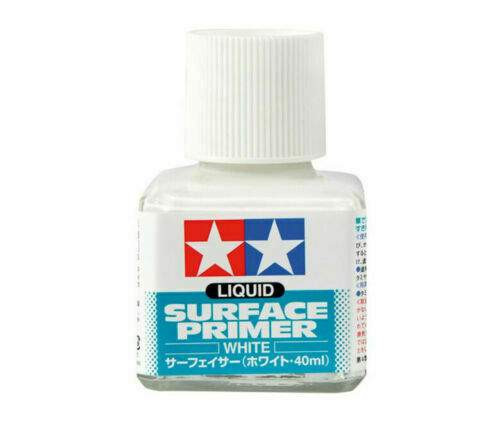 Tamiya Liquid Surface Primer (White) 40ml