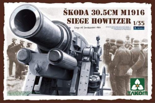 Takom 1:35 SKODA 30.5cm M1916 Siege Howitzer
