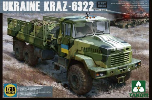 Takom 1:35 Ukraine KrAz-6322 Heavy Truck (late type)