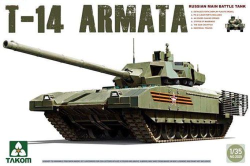 Takom 1:35 Russian MBT T-14 Armata harcjármű makett