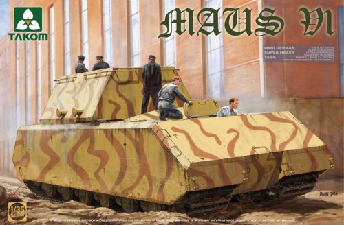 Takom 1:35 WWII German Super Heavy Tank Maus V1