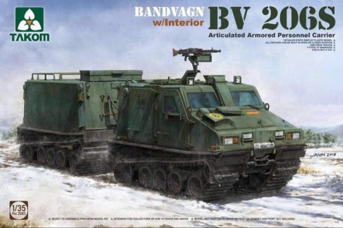 Takom 1:35 Bandvagn Bv 206S Articulated APC with Interior