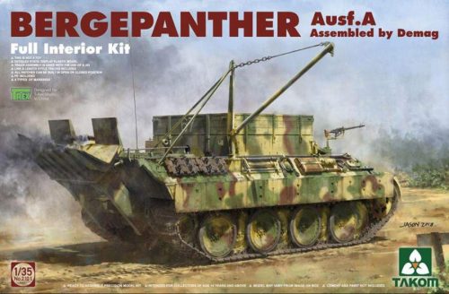 Takom 1:35 Bergepanther Ausf.A - DEMAG - full Interior