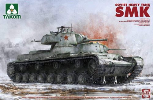 Takom 1:35 Soviet Heavy Tank SMK harcjármű makett