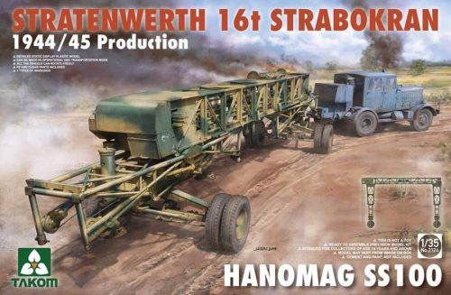 Takom 1:35 Stratenwerth 16t Strabokran 1944/45 + Hanomag