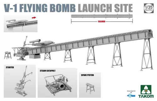 Takom 1:35 V-1 FLYING BOMB LAUNCH SITE