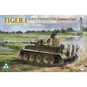   Takom 1:35 TIGER I EARLY-PRODUCTION Sd.Kfz.181 Pz.Kpfw.VI Ausf.E Command Tiger