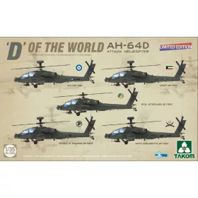   Takom 1:35 D' Of The World AH-64D Attack Helicopter (Limited Edition)