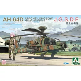 Takom 1:35 AH-64D Apache Longbow Attack Helicopter J.G.S.D.F