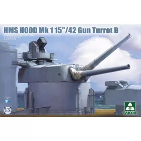 Takom 1:72 HMS Hood Mk 1 15"/42 Gun Turret B