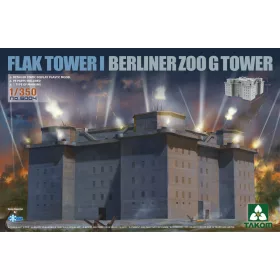 Takom 1:350 FLAK TOWER I BERLINER ZOO G TOWER