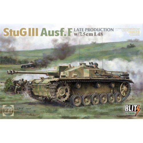 Takom 1:35 Blitz StuG III Ausf.F w/7,5 cm L48 Late Production