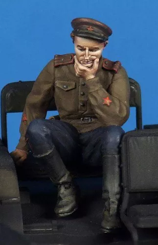 The Bodi 1:35 Szovjet dzsip személyzet 35025 figura makett