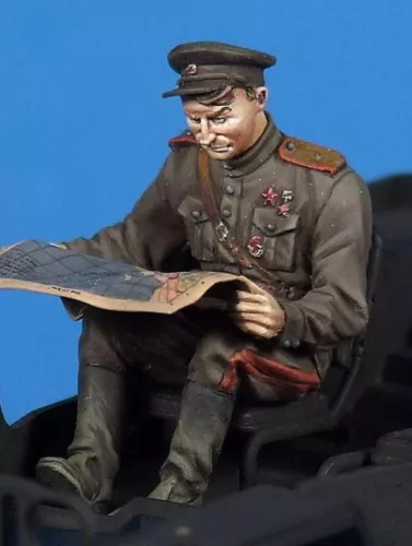 The Bodi 1:35 Szovjet dzsip személyzet 35025 figura makett