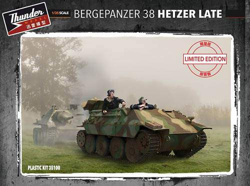 Thunder Model 1:35 Bergepanzer 38 Hetzer Late Limited Edition