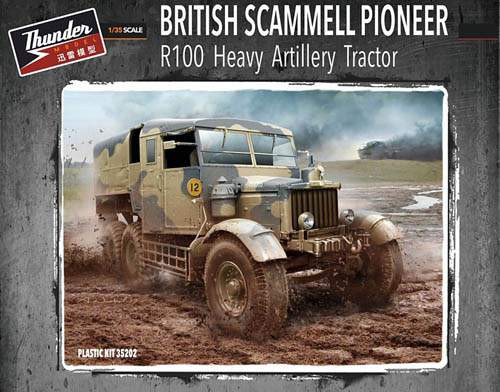 Thunder Model 1:35 Scammell Pioneer R100 Heavy Artillery Tractor