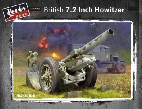 Thunder Model 1:35 British 7.2inch Howitzer