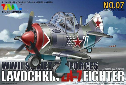 Tiger Model - Cute Plane Soviet Air Forces - Lavochkin La-7