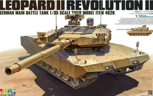 Tiger Models 1:35 LEOPARD II REVOLUTION II MBT harcjármű makett