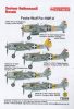 Techmod 1:72 Focke-Wulf Fw 190F-8 magyar matrica szett TM72064