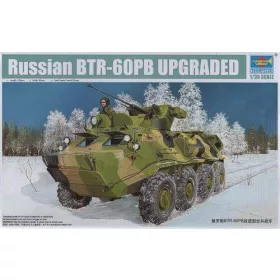   Trumpeter 1:35 Russian BTR-60PB UPGRADED 01545 harcjármű makett