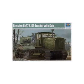   Trumpeter 1:35 Russian ChTZ S-65 Tractor with Cab 05539 harcjármű makett