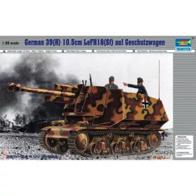   Trumpeter 1:35 PzKpfw 39(H) 10,5 cm LeFH18 (SFf) auf Geschützwagen
