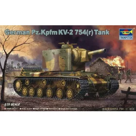 Trumpeter 1:35 German Pz.Kpfwg. KV-2 754