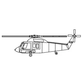 Trumpeter 1:700 SH-2 Seasprite