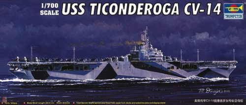 Trumpeter 1:700 USS Ticonderoga CV-14