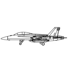 Trumpeter 1:350 EA-18G Growler