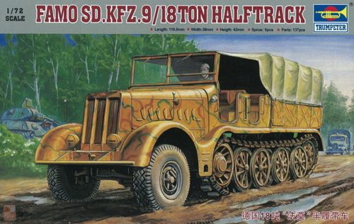 Trumpeter 1:72 Sd.Kfz. 9 Famo 18 t Zugkraftwagen
