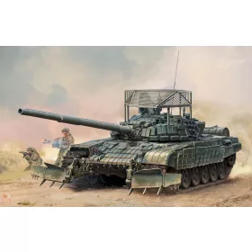 Trumpeter 1:35 Russian T-72B1 with KTM-6 & Grating Armour