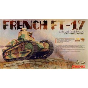 Meng Model 1:35 French FT-17 Light Tank (Riveted Turret)