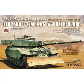   MENG-Model 1:35 Canadian Main Battle Tank Leopard C2 MEXAS w/Dozer Blade