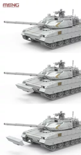 MENG-Model 1:35 PLA ZTQ15 Light Tank w/Add-On Armor